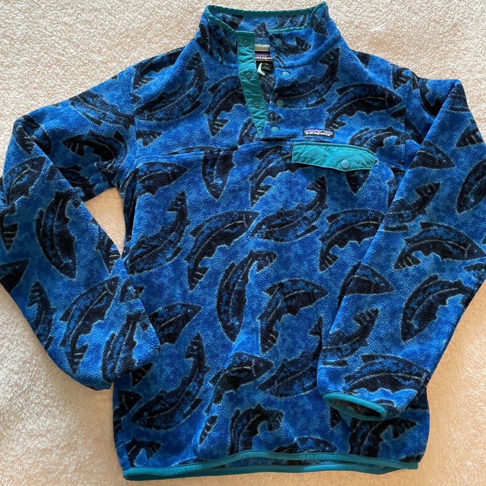Patagonia Synchilla Rare Trout Print